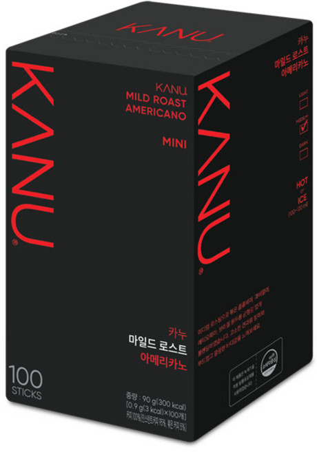 카누 맥심 미니 마일드로스트 100T+사은품랜덤, 900mg, 100개입, 1개