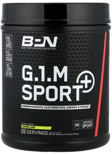 베어퍼포먼스뉴트리션 G1M 스포츠 레몬라임 탄수화물+전해질 보충제, 1개, 678g - 쿠팡