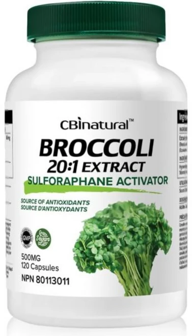 브로콜리새싹 브로콜리 20배 액 500mg 설포라판 활성제 비건 4개월 분 CBI Natural, 브로콜리새싹 브로콜리 20배 액 500mg 설포라판 활 - 쿠팡