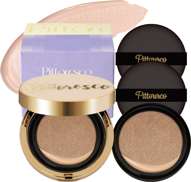 [피토레스코] 쿠션 팩트 (본품&리필), 1개, 미스트