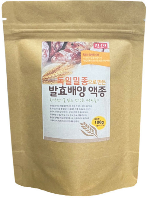 독일밀종 발효배양액종 100g 발효종 건강한빵 바게트 만들기 하나베이킹푸드, 1개