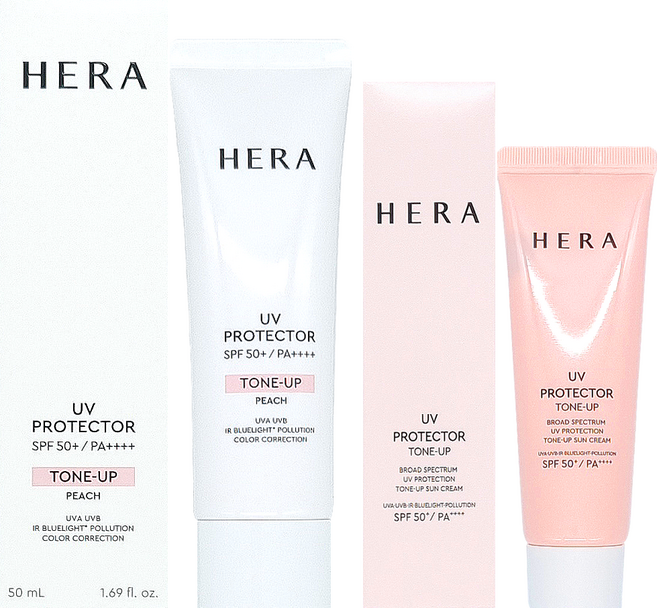 헤라 UV 프로텍터 톤업 50ml+40ml, 1개