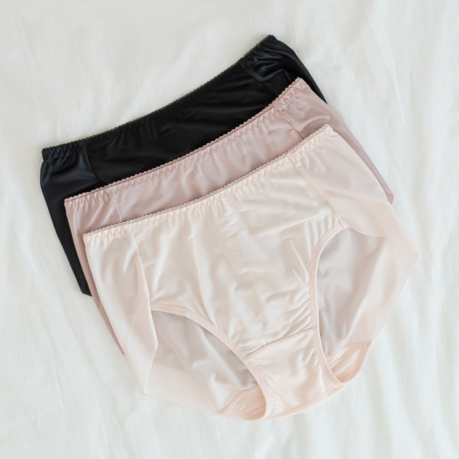 국산 여성 풍기인견 기본 노라인 햄팬티 3olor 택1