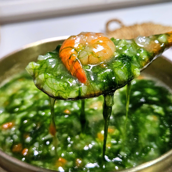 전남 장흥 찰매생이(냉동) 350gx3팩, 3개, 350g