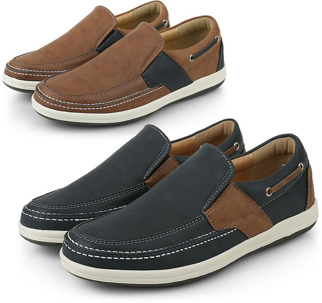 보이센스 빅사이즈 남자 신발 컴포트 로퍼 슬립온 스니커즈 큰신발