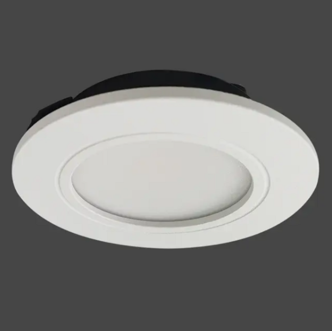 LED 다운라이트 4W 타공 55-60 EL-9505 매입등 다용도 인테리어 조명 심플, 화이트, 주백색(아이보리빛) 4000K, 1개, 화이트/주백색