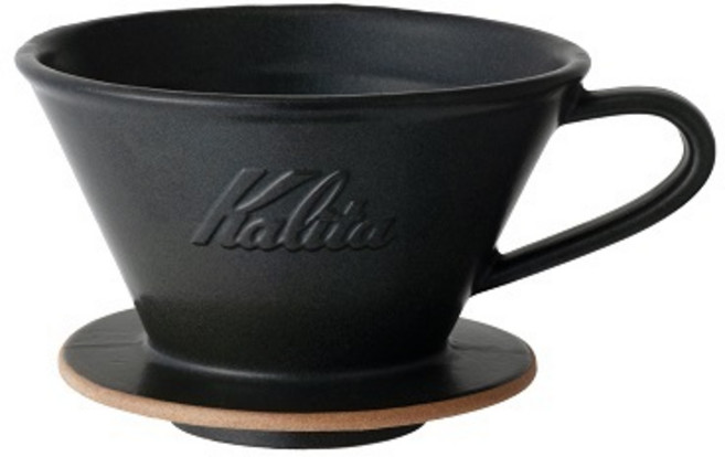 Kalita 185 Wave系列陶瓷濾杯 - 美濃燒 2-4杯份 六色可選 - 適用185蛋糕濾紙 日本製, 1個