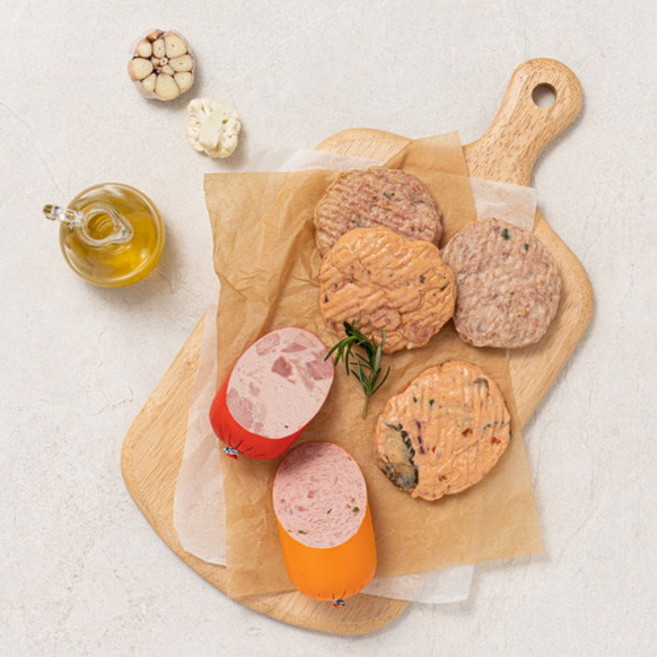 아이들간식 술안주 독일 수제햄 4종(비어슁켄 약드 너비아니 미트로프), 1개