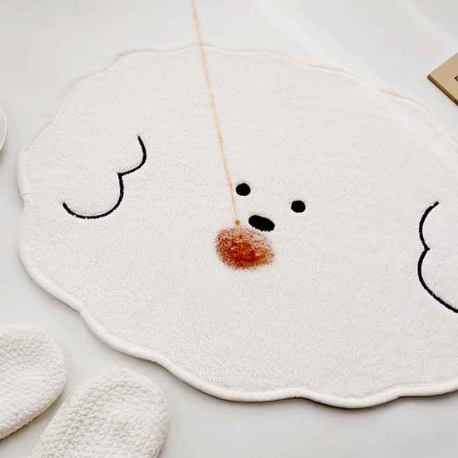 물먹는 푸숑 자수 발매트 45x60