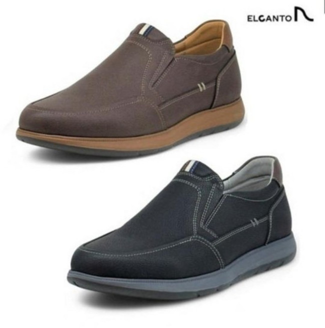 엘칸토 남성 누벅 슬립온 3.5cm LCMC61U613_YS