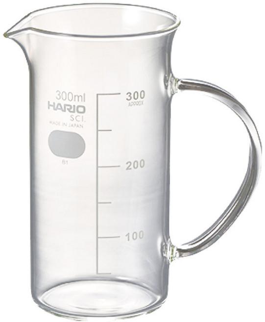HARIO 把手燒杯 (300ml) TBE-300-H32, 1個