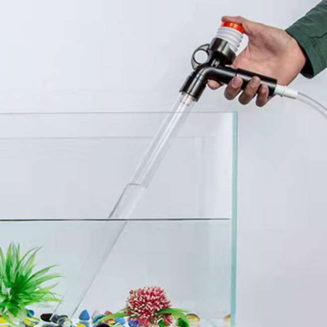 네이비팝 어항물빼기 물갈이 청소 펌프