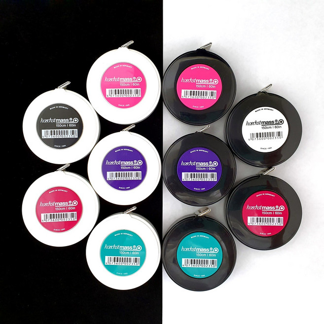 독일제 론도 고급 자동 줄자 hoechstmass 82203 rondo - 150cm/60inch (색상 랜덤), 1개