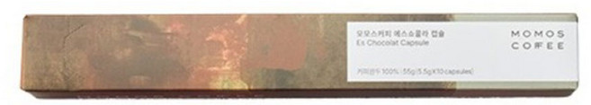 모모스커피 에스쇼콜라 캡슐커피, 1개, 5.5g, 10개입