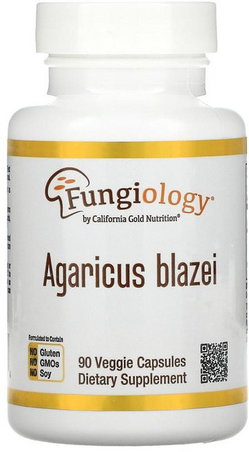 캘리포니아 골드 아가리쿠스 주름버섯 베지 캡슐 90정, 1개