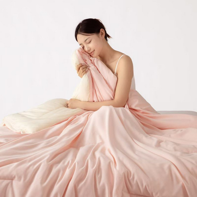 Coora 사계절 호텔 워셔블 양면색 부드러운 차렵이불 간절기 알러지케어 이불