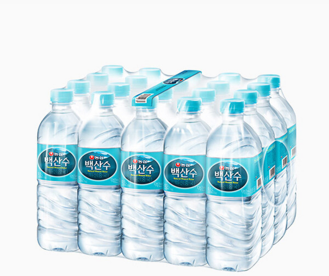 농심 백산수 생수 먹는샘물 (), 1개, 500ml