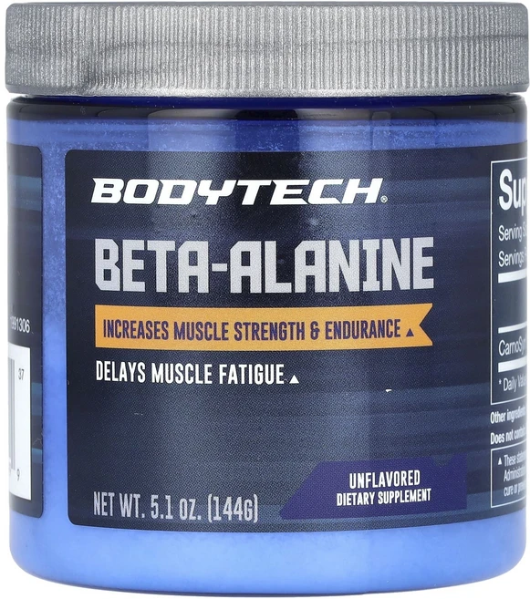 새해 첫좋은선물 BodyTech 베타-알라닌 무맛 144g(5.1oz) 제대로 할인합니다, BodyTech 베타알라닌 무맛 144g51oz, 144g, 1 - 쿠팡