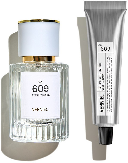 베르니엘 여성향수 와일드플라워 No.609 퍼퓸+고체향수 세트, 1개, 65ml