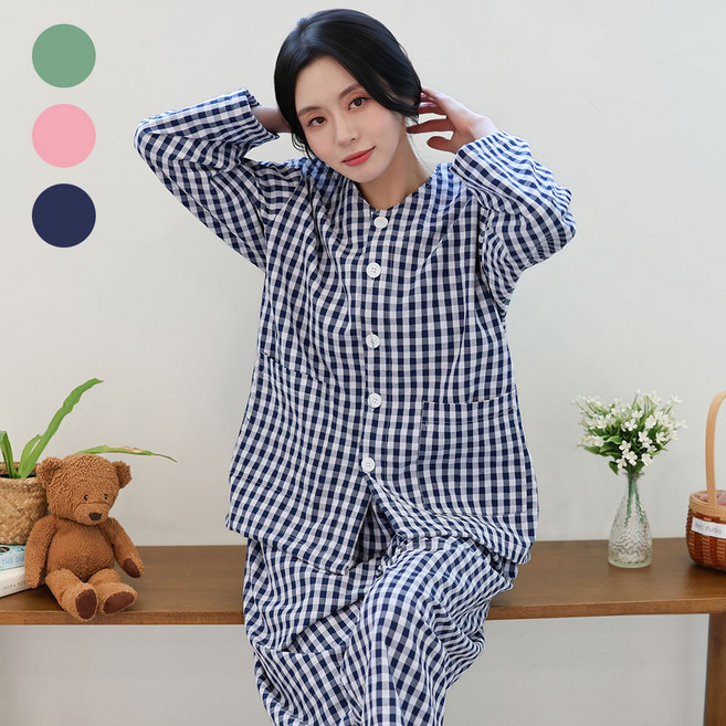 환자복 병원 입원복 세트 환의 빅사이즈 병원복 국내제작 CVC선염체크