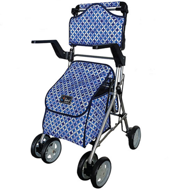 삼주유니콘 뉴라이트스탭 접이식 성인용보행기 야간보행 핸들 높이조절, 1세트