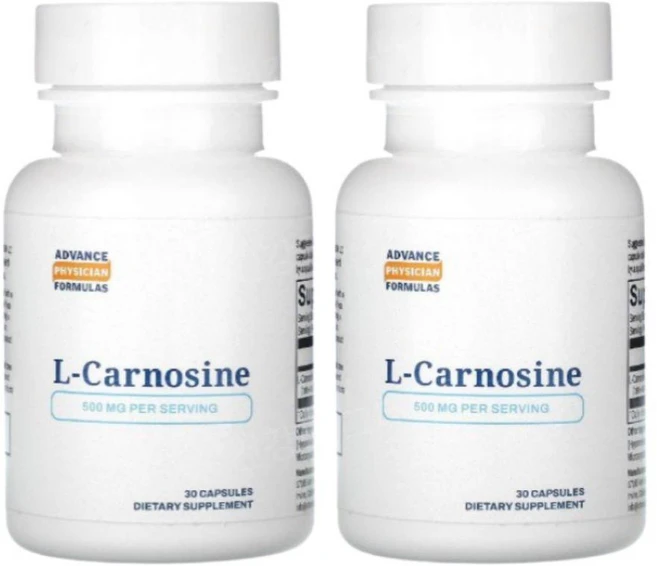 Advance Physician Formulas Inc L-카르노신 500mg L-Carnosine, 2개, 30정 - 쿠팡