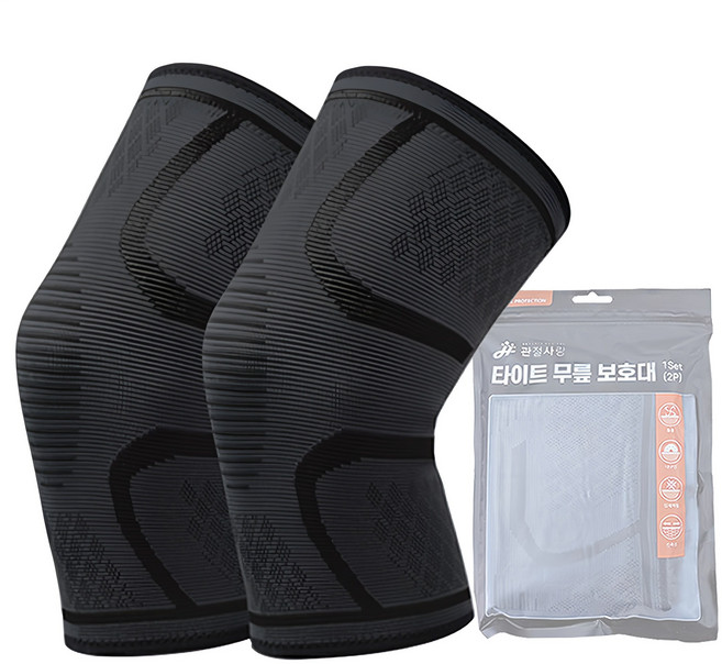 관절사랑 타이트 무릎 보호대 2p, 1세트
