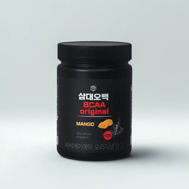 BEST) 삼대오백 BCAA 아미노산 에너지드링크 오리지널 망고맛, 1개, 300g