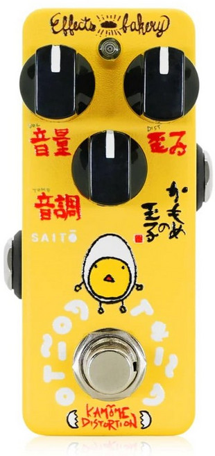 Effects Bakery 이펙트 베이커리 KAMOME DISTORTION디스토션 기타 이펙터 미니 페달, 1개