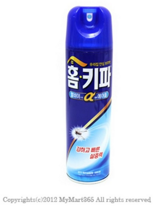 모기약 홈키파 /모기/기피제/키파/벌레/퇴치기/용품/날파리/퇴치/스프레이/차단/해충약/해충/벌레약, 1개, 500ml