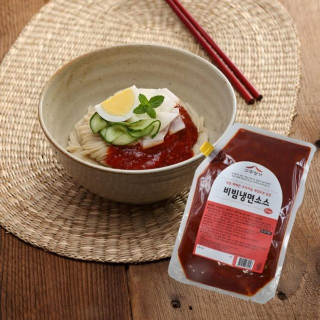 고추명가 비빔냉면소스 2kg 고기집 냉면 비빔냉면, 1개, 1g