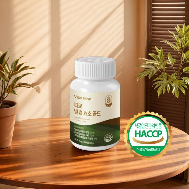 이탈리아 파로 발효 효소 골드 혈당 600mg x 60정, 1개, 60회분