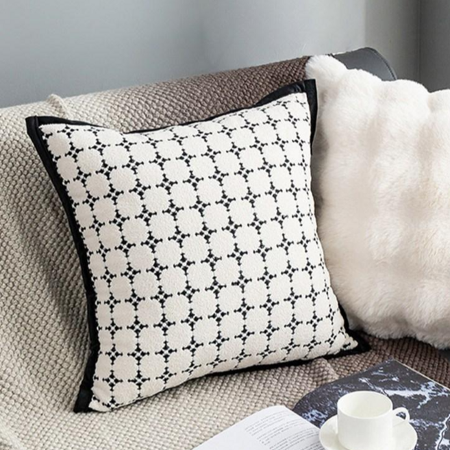 빅무드 바로크 쿠션커버 45x45 30x50 북유럽 감성 거실 인테리어 소파쿠션