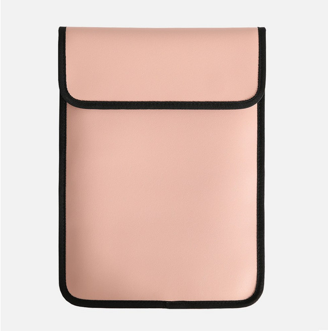 에스티나인 켈리 가죽 노트북 파우치, 핑크, 1개