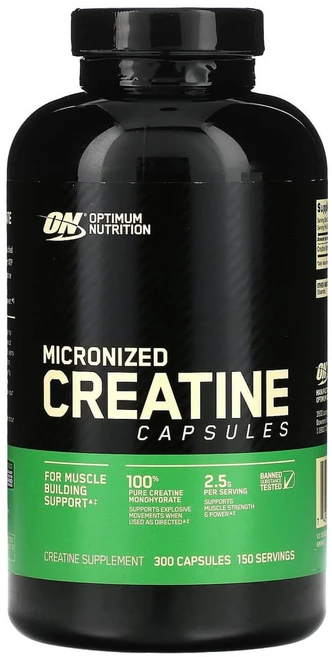 옵티멈뉴트리션 크레아틴 2500mg 캡슐, 300정, 1개 - 쿠팡