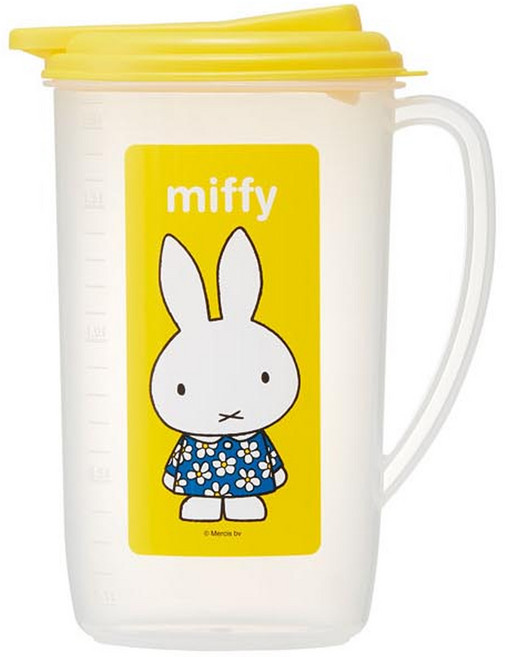 스케이터 미피 캐릭터 냉장고 물통 물병 1.9L, 1개