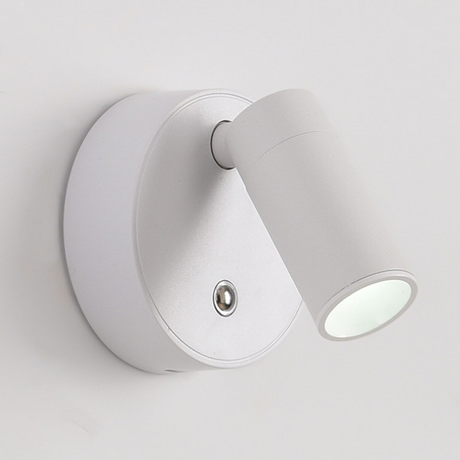 HK sell 밀키웨이 KC인증 2000mAh 대용량 배터리 원터치 자석부착형 LED 벽등, 화이트, 주광색, 2개