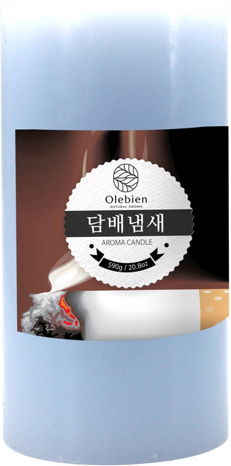 4S 올레비엔 필라향초 6인치 90Hr 11종 택1, 담배냄새 014765, 1개