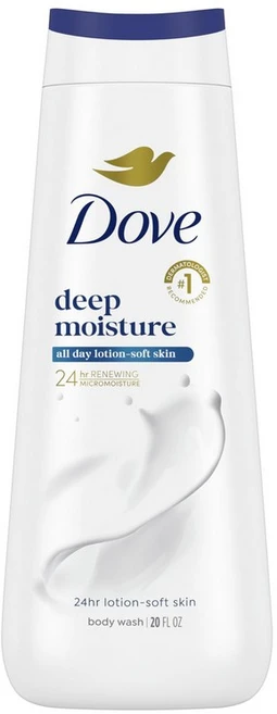 Dove Deep Moisture Body Wash For Dry Skin Moisturizing Body Wash Transforms Even The Driest Skin In, 591ml - 쿠팡