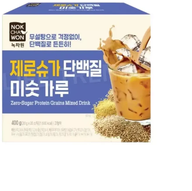 녹차원 제로슈가 단백질 미숫가루 20g x 20개입, 1개