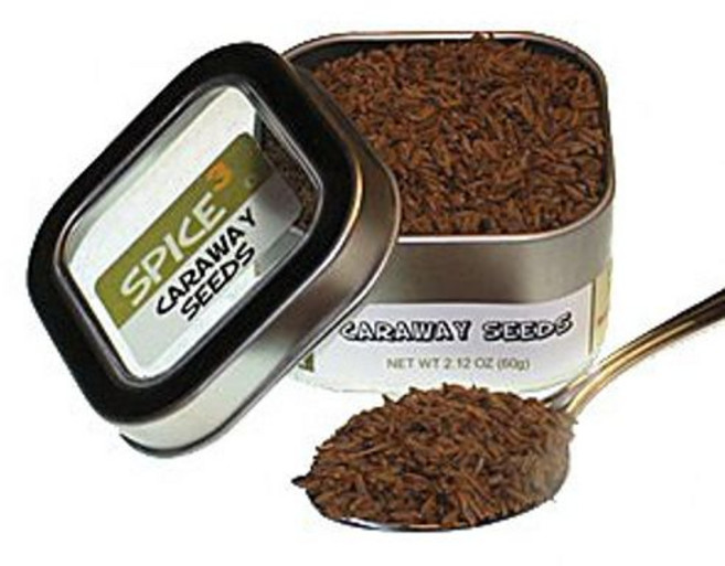 캐러웨이 씨앗 통 Caraway Seeds Tin, 1개, 90.72g