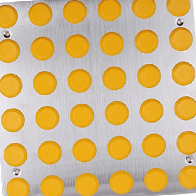 장수명 스텐 시각장애인 점자 블럭 타일 블록 점형 300x300 점자블록 유도타일