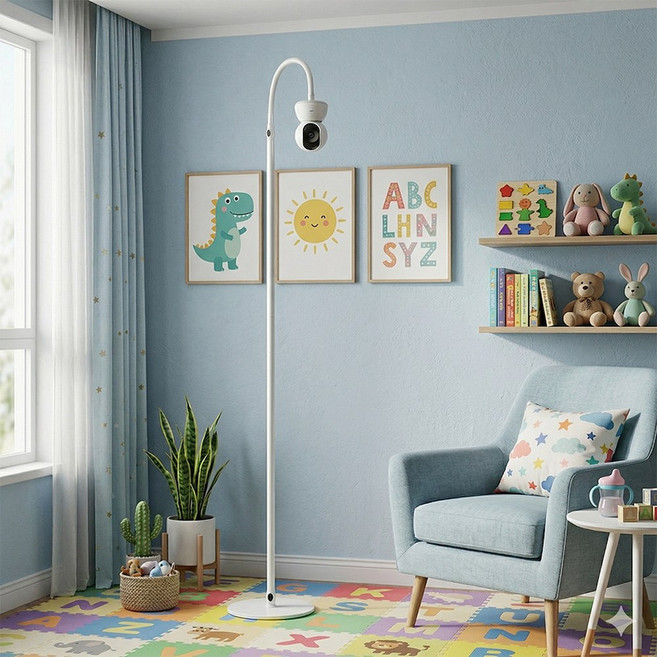 모리의집 홈캠 스탠드 거치대 플렉스 2.1m, 1개