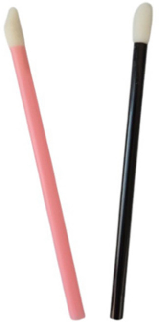 일회용 립그로스 메이크업브러쉬 립브러쉬 1팩 50개입 낱개 상품 블랙 핑크 랜덤, 낱개1개, 1