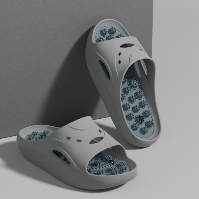 MIR WAY 지압슬리퍼 다이어트 붓기관리 족저근막염