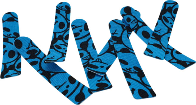 덧붙이는용 볼링테이프 용품 엄지테이프 타이밍 비즈볼링, 2.팬더청색