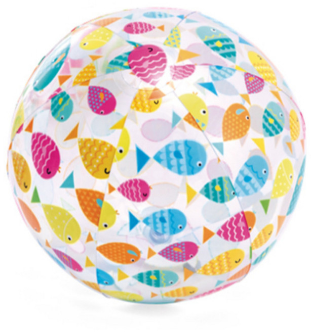 【Rising】沙灘球 戲水用品 沙灘必備 INTEX 59040, 1個, 小魚