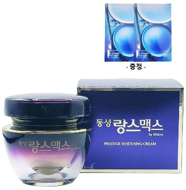 동성 랑스맥스 크림+리프팅 마스크팩 2매 스타레나, 50g, 1개