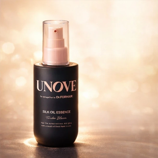 UNOVE 어노브 실크 헤어 오일 에센스 손상모 케어 윤기 광채 퍼퓸 헤어에센스 드라이 전후 사용, 1개, 70ml - 쿠팡
