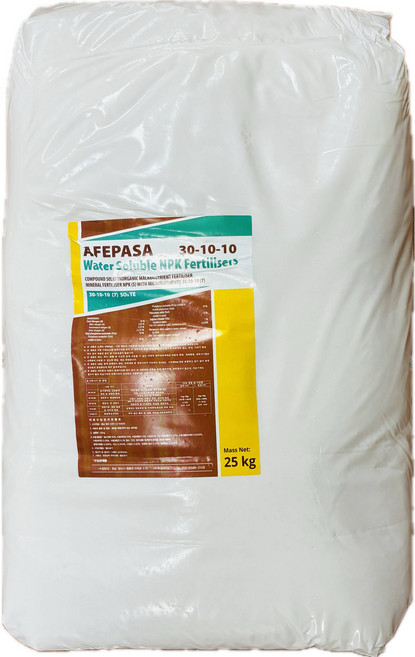 [농사마트] 염류집적 없는 관주용비료 미도리 25kg 30-10-10 초기 성장 생육 고추 오이 토마토 참외 하우스 양액 관수 아페파사, 1개, 아페파사 미도리 30-10-10